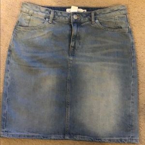 H&M denim skirt